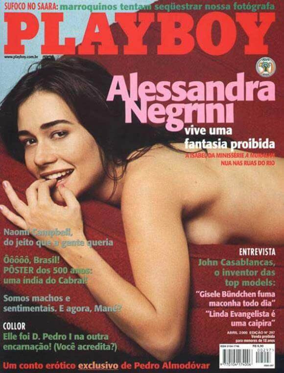 Alessandra Negrini nua - Pelada na playboy